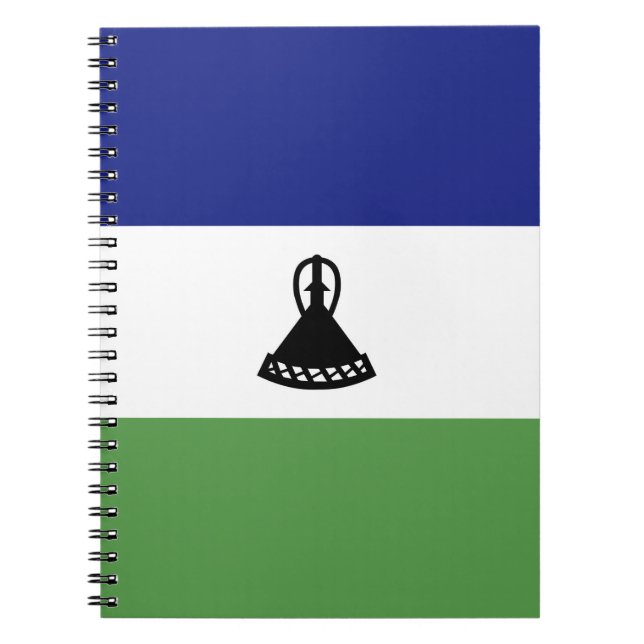 Lesotho flag notebook (Front)