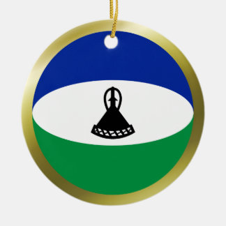 Lesotho Flag Ornament