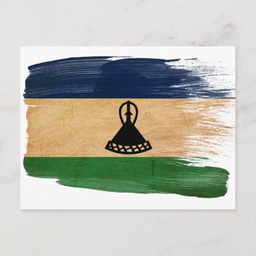 Lesotho Flag Postcards