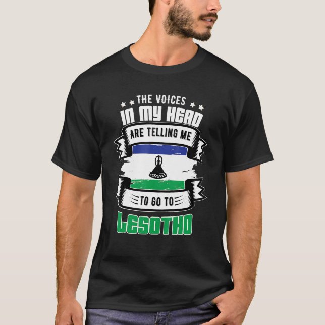 Lesotho In My Head T-Shirt (Front)