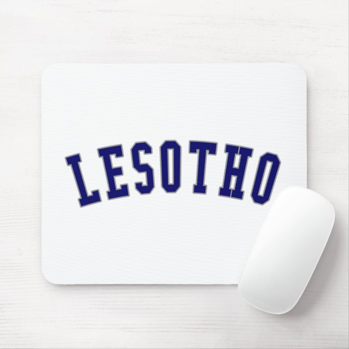 Lesotho Mouse Pad