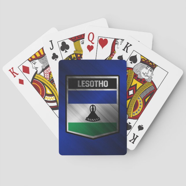 Lesotho Poker Cards (Back)