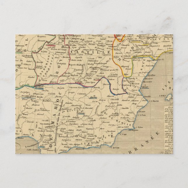 L'Espagne 1027 a 1212 Postcard (Front)