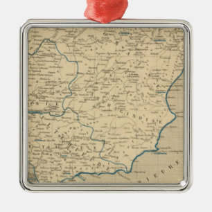 L'Espagne sous les Romains 409 ans apres JC Metal Ornament