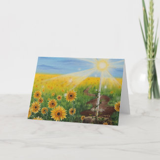 L'Espérance guide mon chemin Card