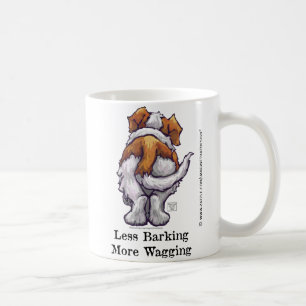 Less Barking, More Wagging Coffee Mug