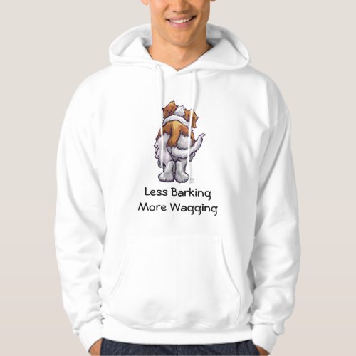 Less Barking More Wagging Hoodie