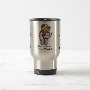 Less Barking, More Wagging Travel Mug