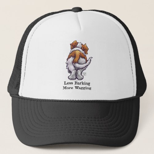 Less Barking More Wagging Trucker Hat