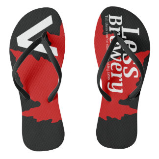 Less Brewery Canada Jandals Flip Flops