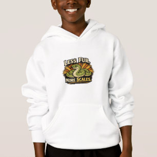 Less Fur. More Scales. Hoodie