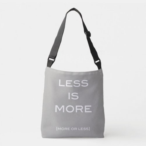 Less is More Crossbody Bag