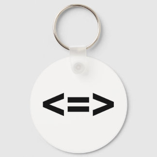 Less is More Keychain