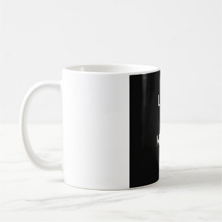 Less is More – Minimalist Black Design Coffee Mug