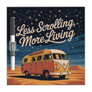 Less Scrolling, More Living Dry Erase Board