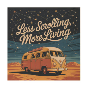 Less Scrolling, More Living Wood Wall Art