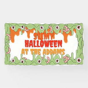Less Slimy Halloween Banner
