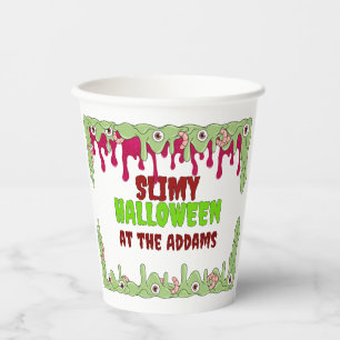 Less Slimy Halloween Paper cup