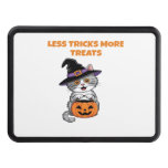 Less Tricks More Treats Halloween Gifts Classic T- Hitch Cover