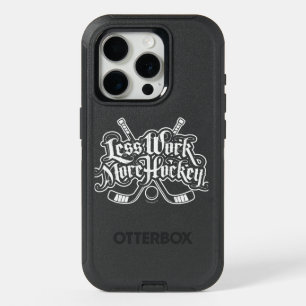 Less Work More Hockey iPhone 15 Pro Case