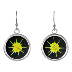 Lesser Goats-beard Wild Flower Earrings
