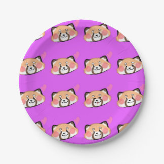 Lesser Panda by Lilia Paper Plates