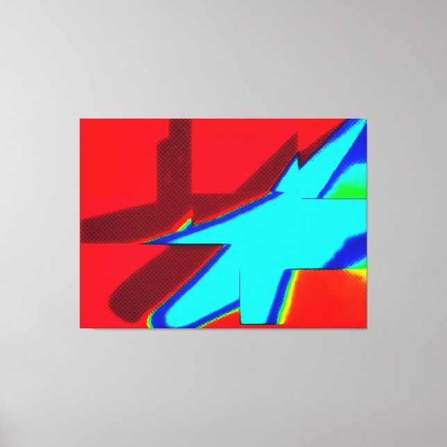 Lesser Than Canvas Print (Front)