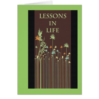 Lessions in Life Cards