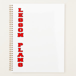 Lesson Plans Planner