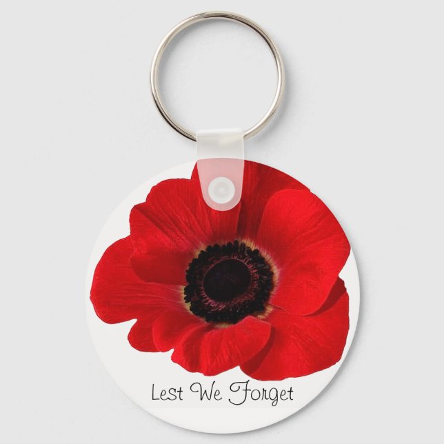 Lest We Forget Keychain (Front)