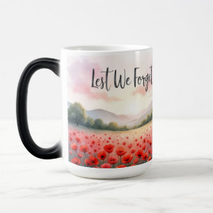 Lest We Forget-Veterans Day Color Morph Mug