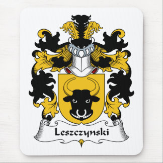 Leszczynski Family Crest Mouse Pad
