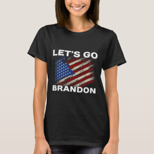 Let#39;s Go Brandon Flag Joe Biden Donald Trump Pa T-Shirt