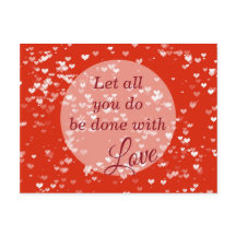 Let All You Do Be Done with Love 1 Corinthians 13