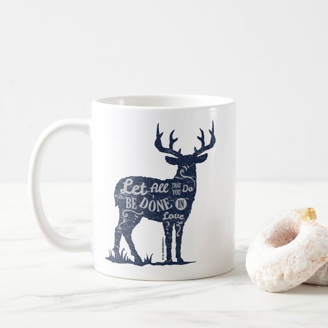 Let All You Do Deer Mug (With Donut)