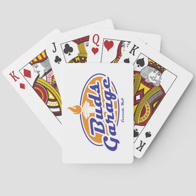 Let Buds deal you in! Poker Cards (Back)