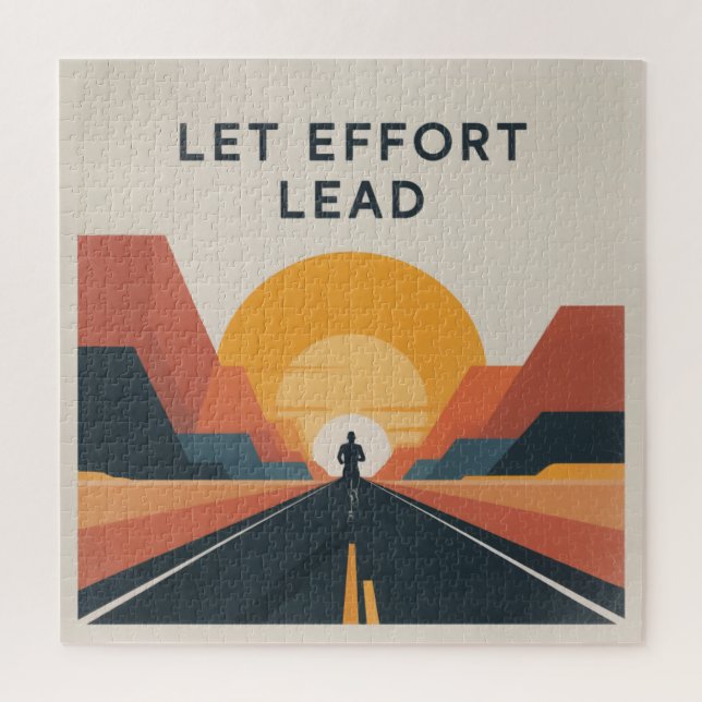 Let Effort Lead Jigsaw Puzzle (Vertical)