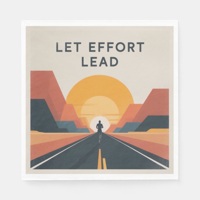 Let Effort Lead Napkins (Front)