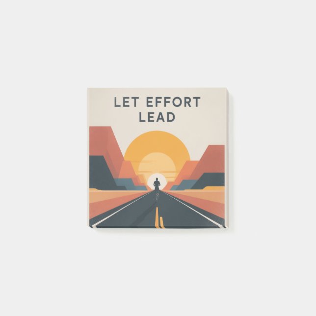 Let Effort Lead Post-it Notes (Front)