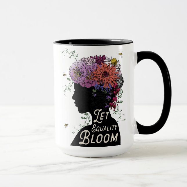 Let Equality Bloom - Coffee Mug (Right)