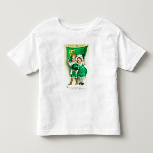 Let Erin Remember Couple Holding a Flag Toddler T-shirt (Front)