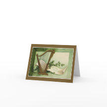 Let Erin Remember St. Patrick's Day Gold Note Card