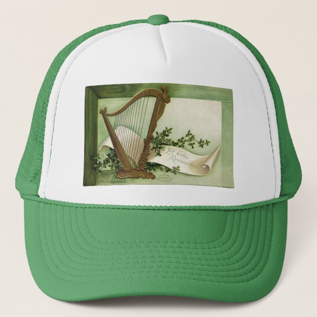 Let Erin Remember St. Patrick's Day Trucker Hat (Front)