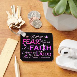 Let FAITH Answer the Door Keychain