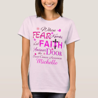 Let FAITH Answer the Door T-Shirt