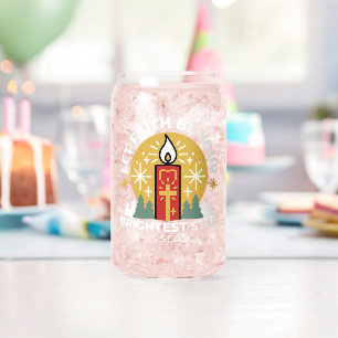 Let Faith Be Your Brightest Star Candle Art Can Glass