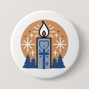 Let Faith Shine Bright: Winter Theme Button