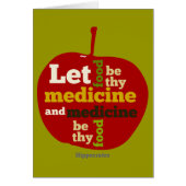 Let Food be thy Medicine APPLE (Front)