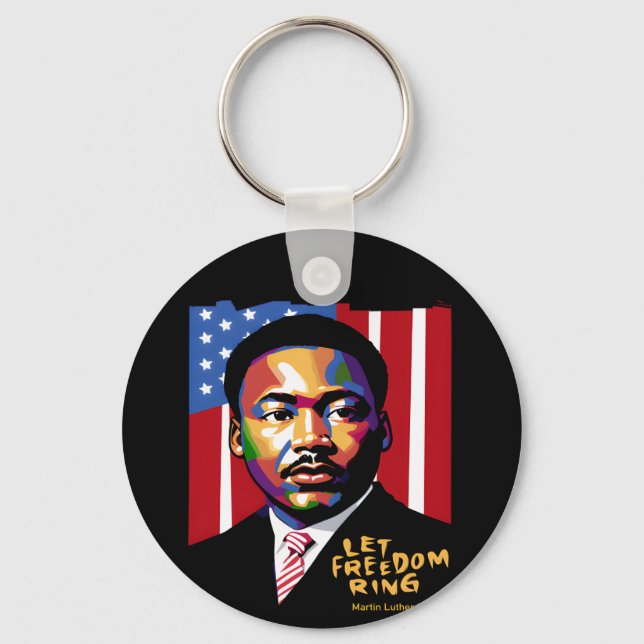 Let Freedom Ring Funny Quote Keychain (Front)