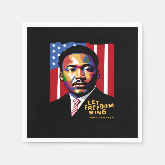 Let Freedom Ring Funny Quote Napkins (Front)